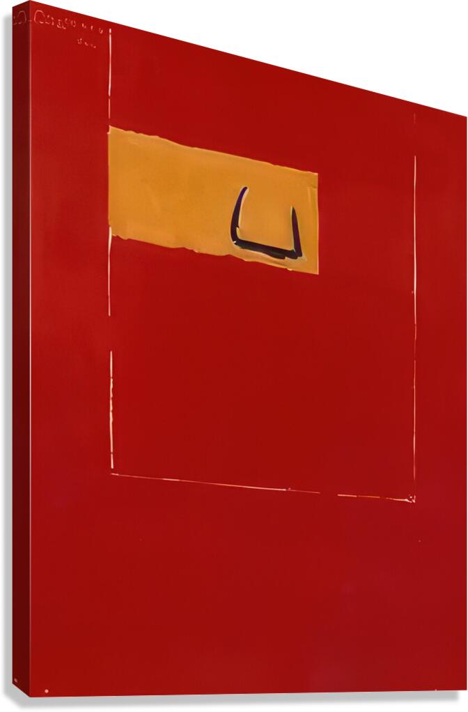 Robert Motherwell 25 Canvas Print