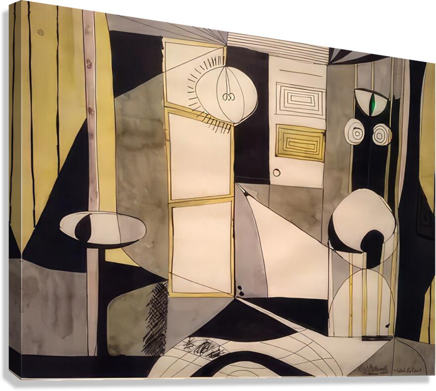 Robert Motherwell 40 Canvas Print