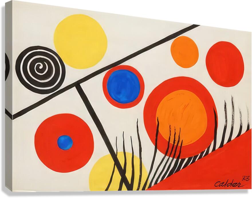 Alexander Calder 48 Canvas Print