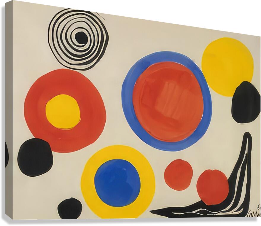 Alexander Calder 60 Canvas Print