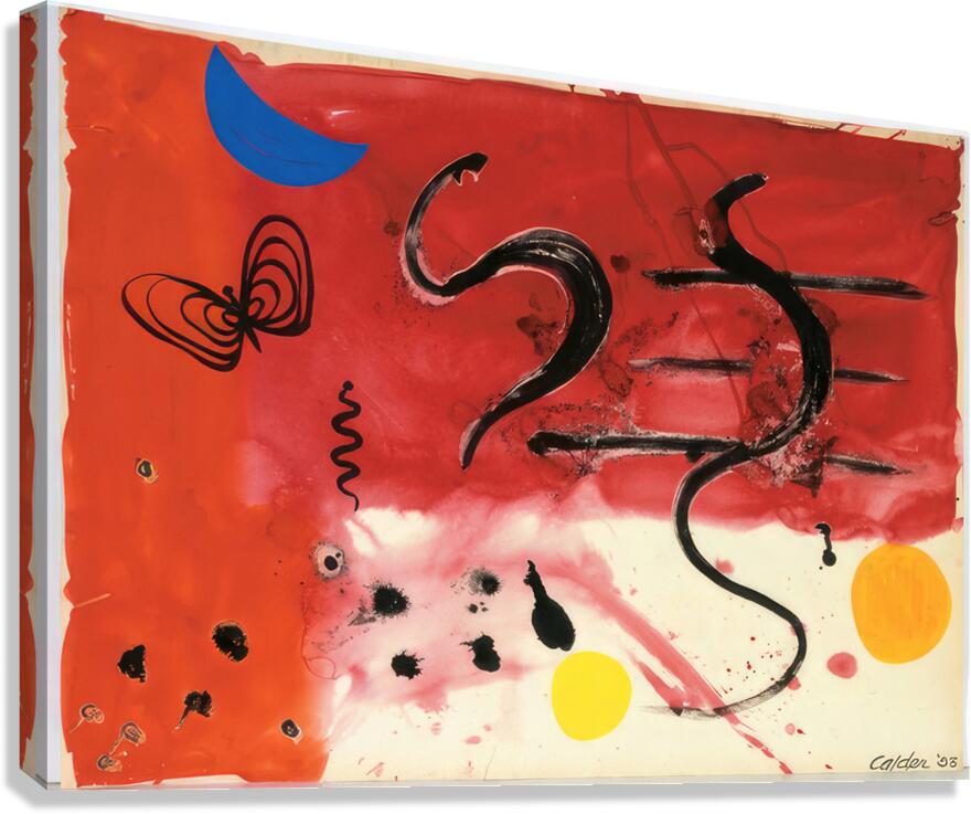 Alexander Calder 10 Canvas Print