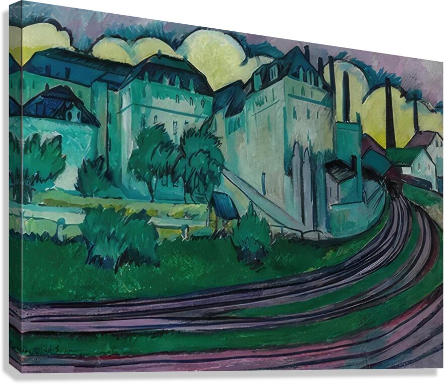Ernst Ludwig Kirchner 14 Canvas Print