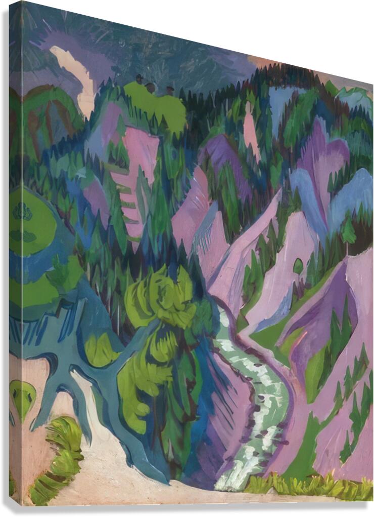 Ernst Ludwig Kirchner 18 Canvas Print