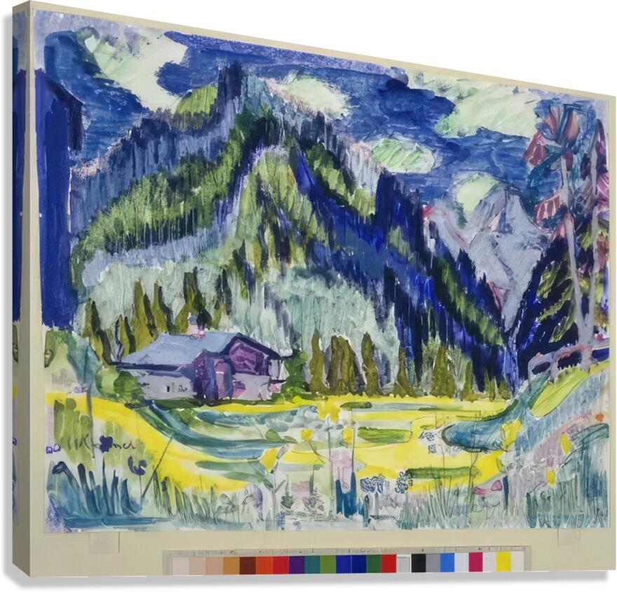 Ernst Ludwig Kirchner 30 Canvas Print