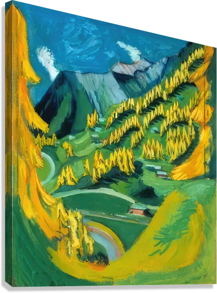 Ernst Ludwig Kirchner 31 Canvas Print