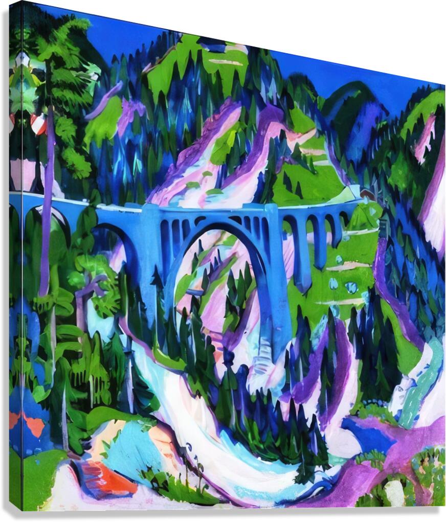 Ernst Ludwig Kirchner 43 Canvas Print