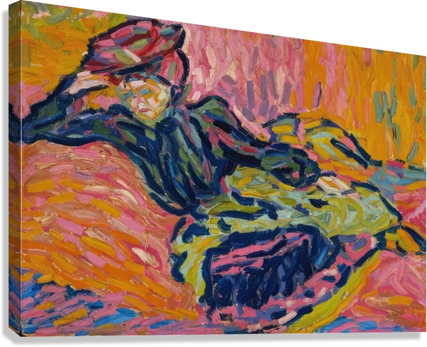Ernst Ludwig Kirchner 44 Canvas Print
