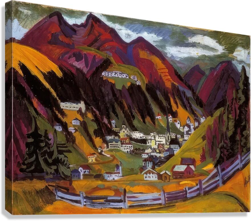 Ernst Ludwig Kirchner 53 Canvas Print