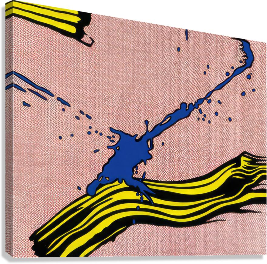 Roy Lichtenstein 34 Canvas Print