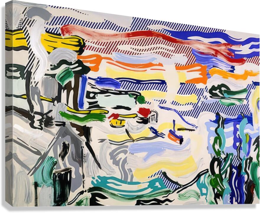 Roy Lichtenstein 36 Canvas Print
