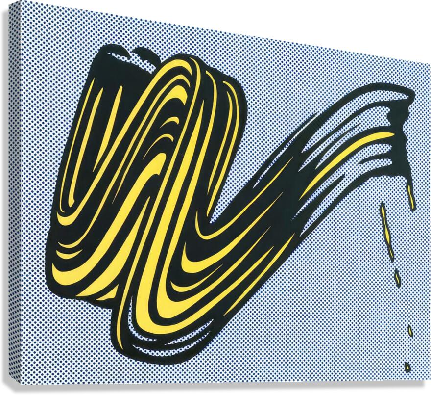 Roy Lichtenstein 37 Canvas Print
