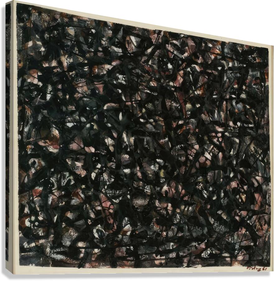 Mark Tobey 12 Canvas Print