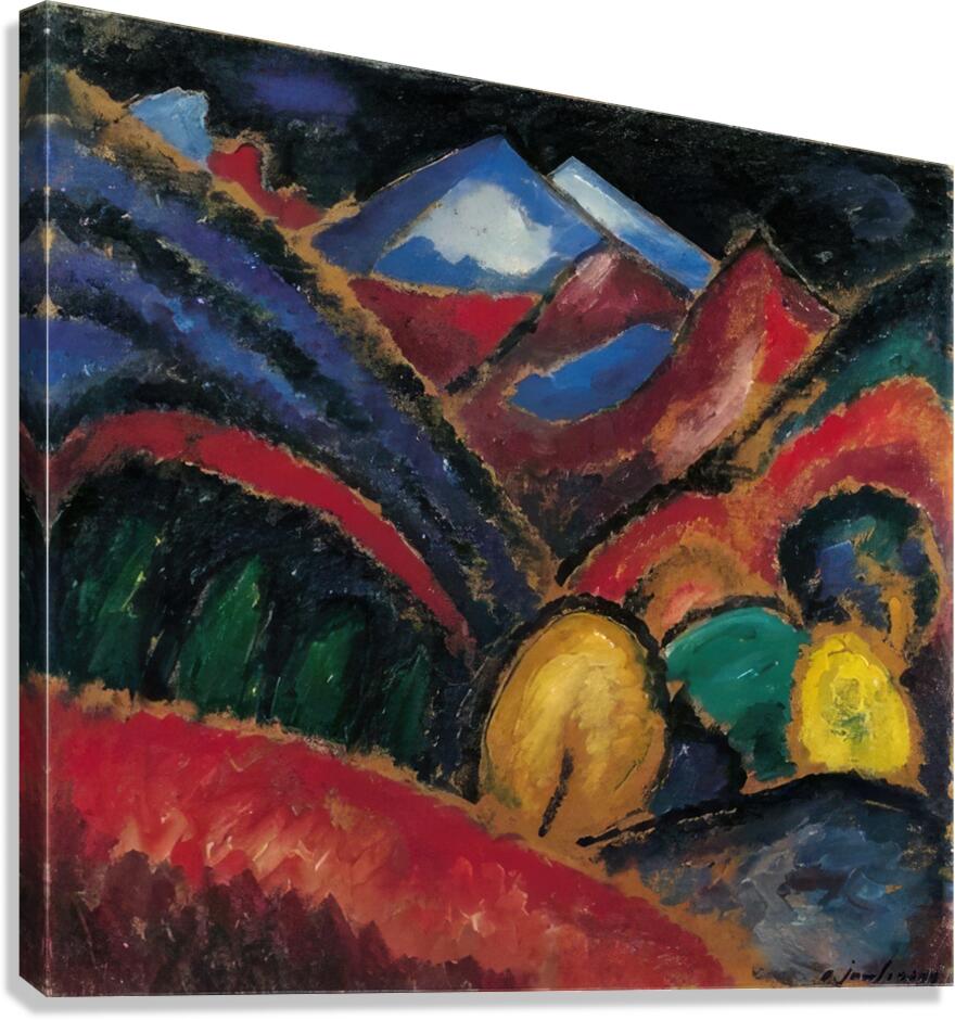Alexej von Jawlensky 16 Canvas Print
