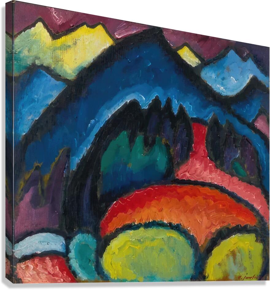 Alexej von Jawlensky 32 Canvas Print