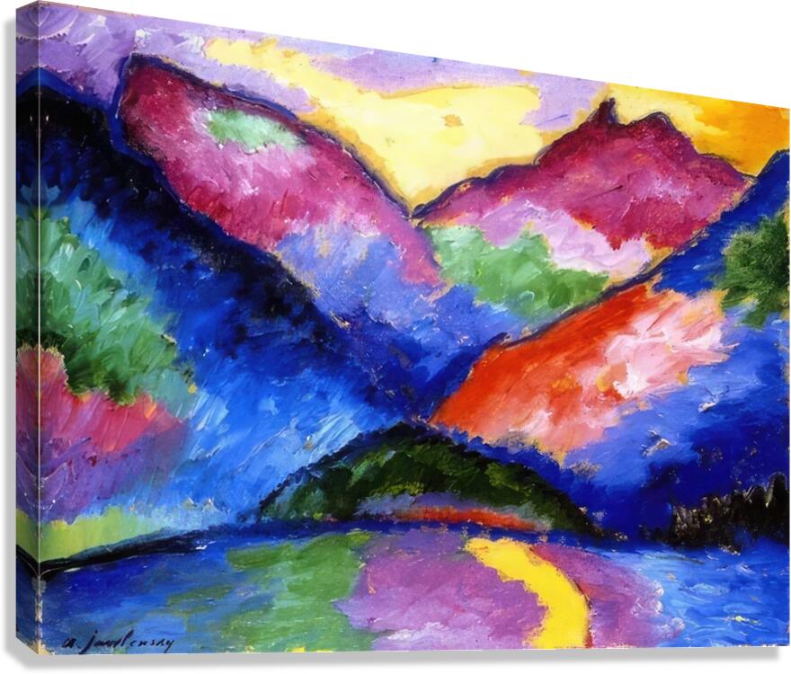 Alexej von Jawlensky 39 Canvas Print