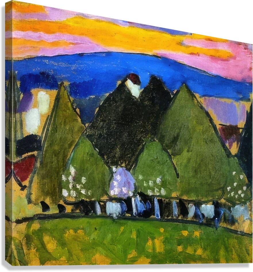 Alexej von Jawlensky 40 Canvas Print