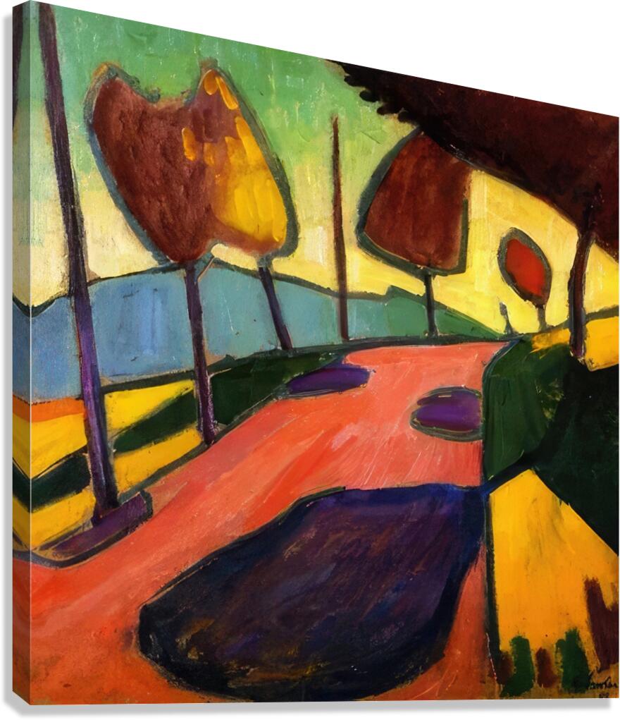 Alexej von Jawlensky 50 Canvas Print