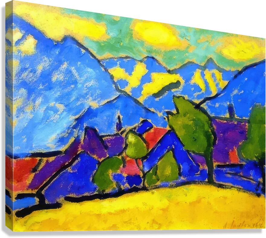 Alexej von Jawlensky 1 Canvas Print
