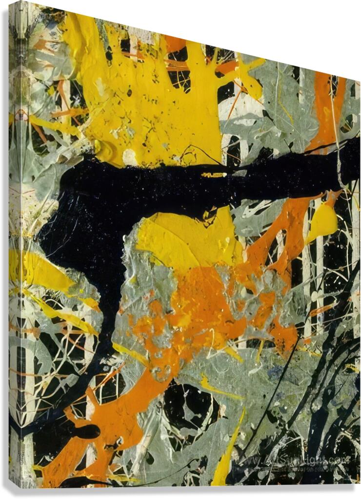 Jackson Pollock 28 Canvas Print