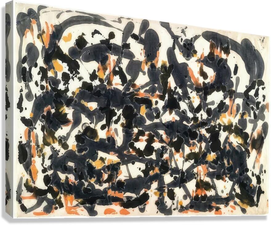 Jackson Pollock 37 Canvas Print