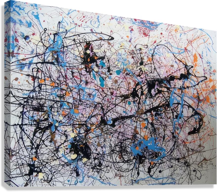 Jackson Pollock 4 Canvas Print