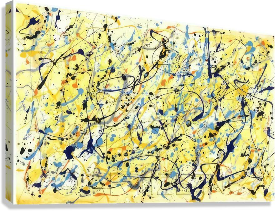 Jackson Pollock 24 Canvas Print