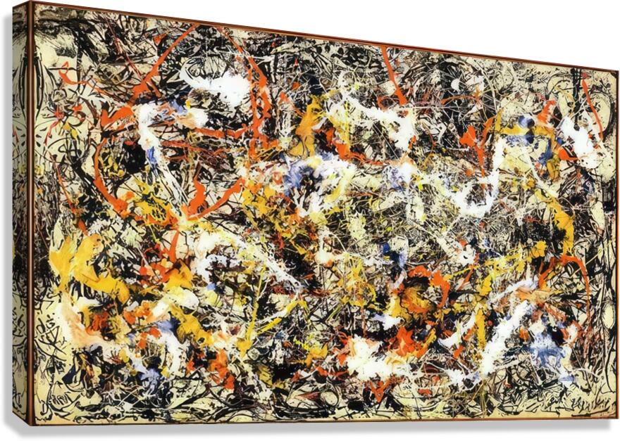 Jackson Pollock 27 Canvas Print