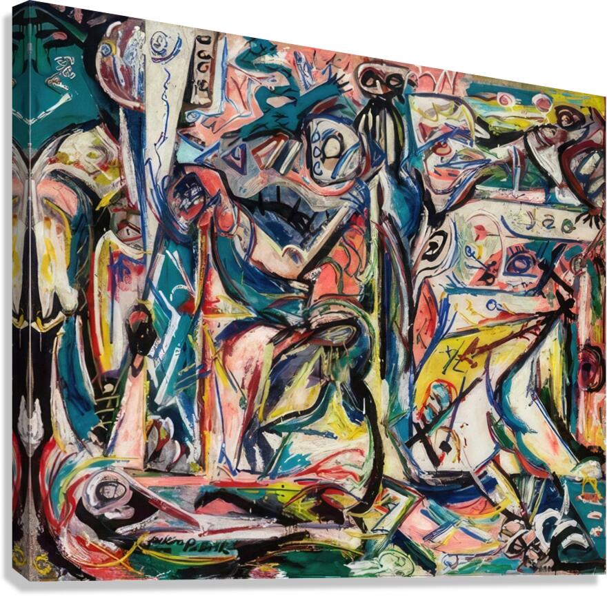 Jackson Pollock 29 Canvas Print