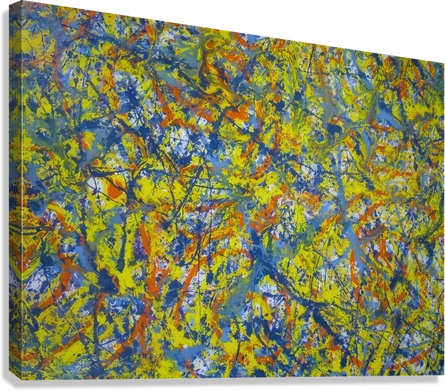 Jackson Pollock 41 Canvas Print