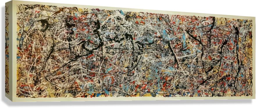 Jackson Pollock 1 Canvas Print