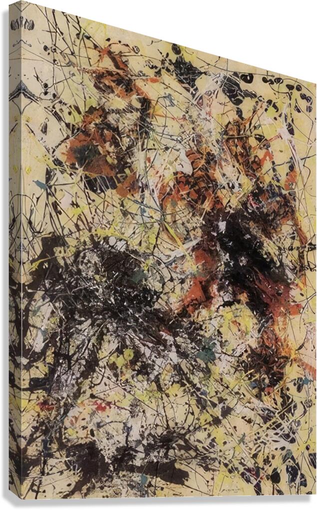 Jackson Pollock 17 Canvas Print