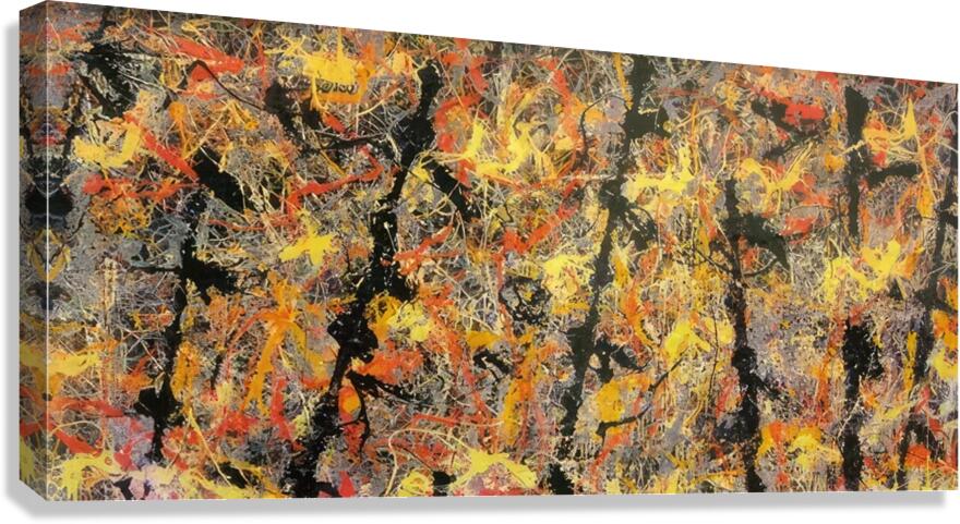 Jackson Pollock 19 Canvas Print
