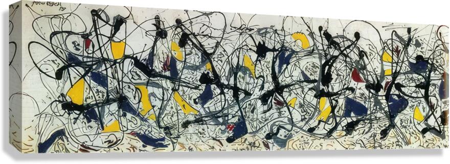 Jackson Pollock 26 Canvas Print