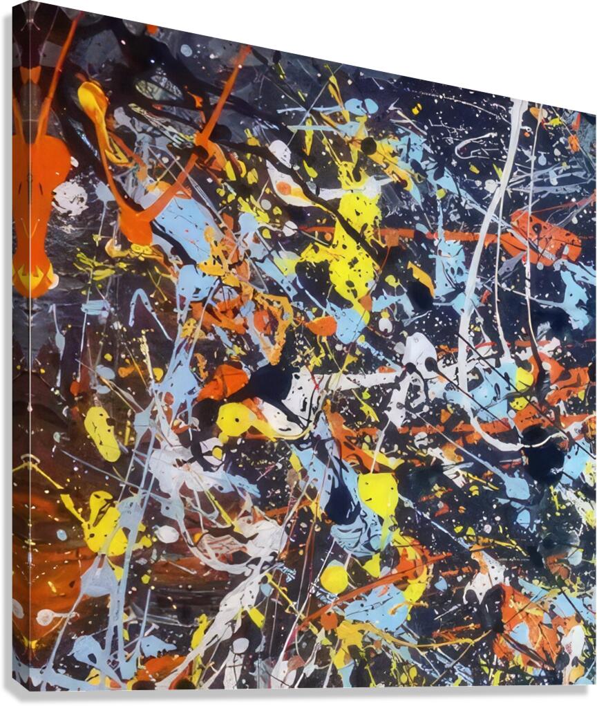 Jackson Pollock 44 Canvas Print