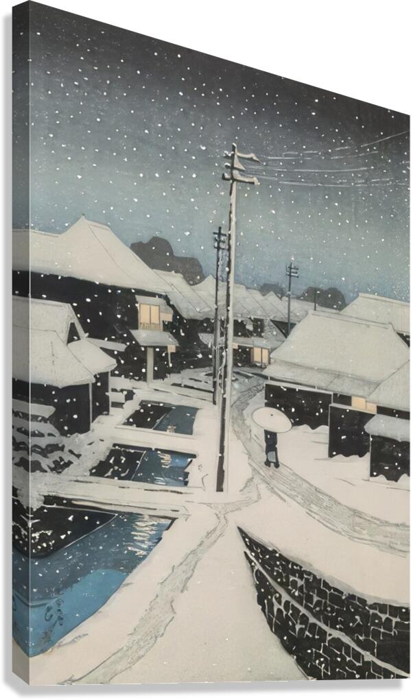 Hasui Kawase 14 Canvas Print