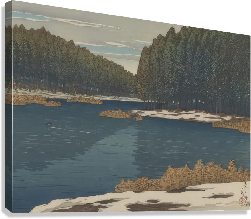 Hasui Kawase 16 Canvas Print