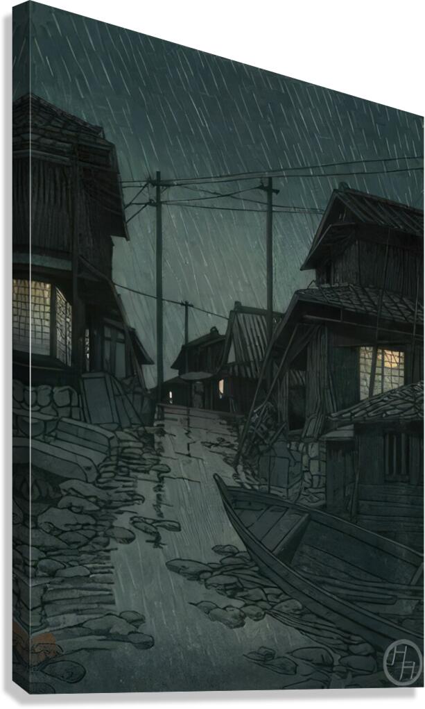 Hasui Kawase 27 Canvas Print