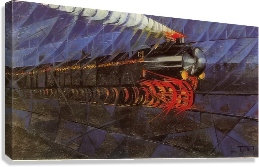 Luigi Russolo 5 Canvas Print