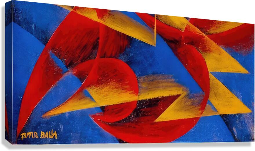Luigi Russolo 12 Canvas Print
