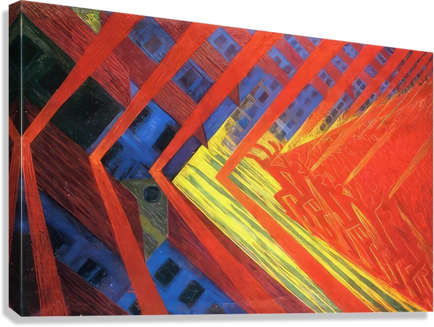 Luigi Russolo 3 Canvas Print