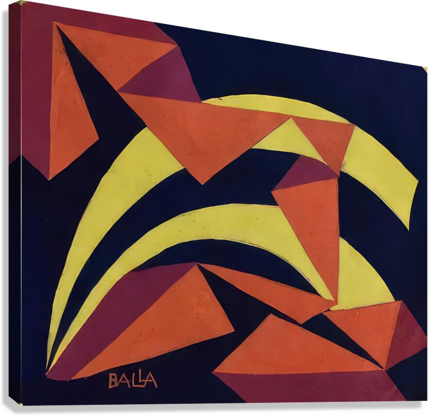 Luigi Russolo 14 Canvas Print