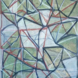 Art by Brice Marden  