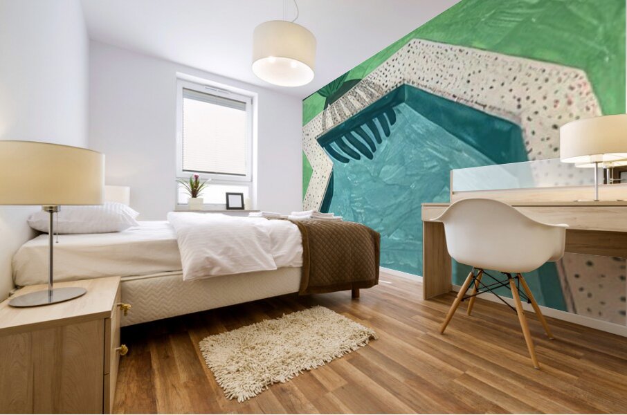 David Hockney 9 Mural print