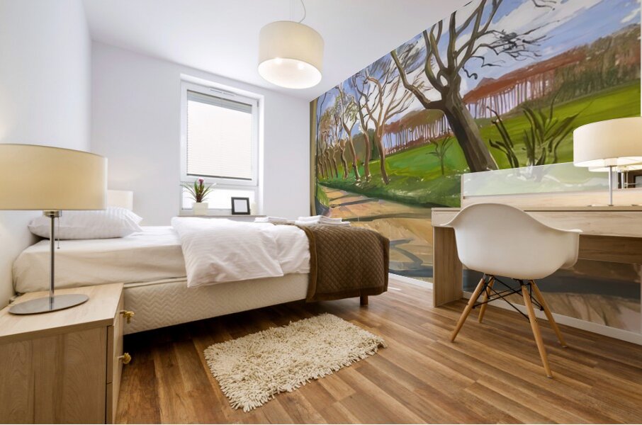 David Hockney Art Mural print