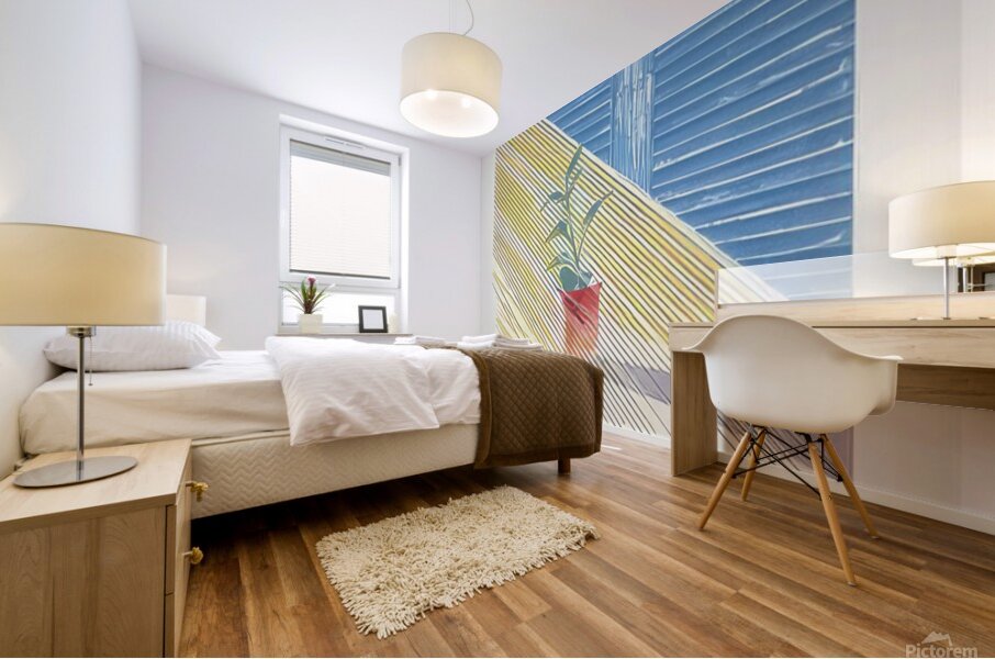 David Hockney  Mural print