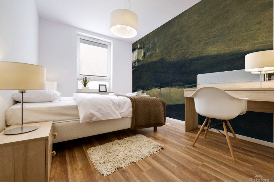 Brown Swiss   Contemporary Realism - Andrew Wyeth Mural print