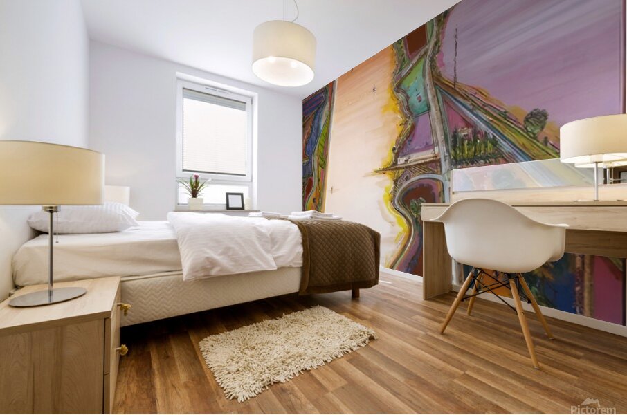 Wayne Thiebaud Mural print