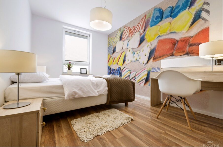 Wayne Thiebaud Mural print