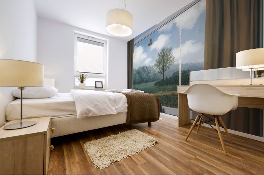 Rene Magritte Mural print