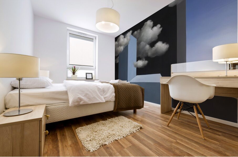 Rene Magritte Mural print